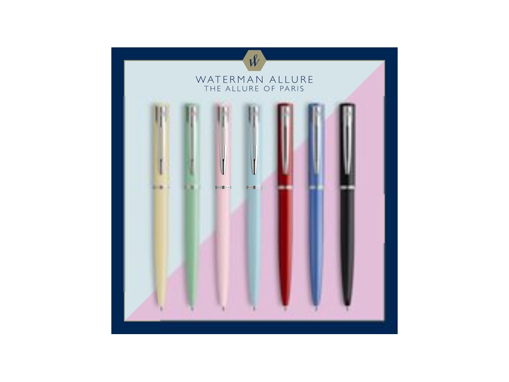 Шариковая ручка Waterman Allure blue CT