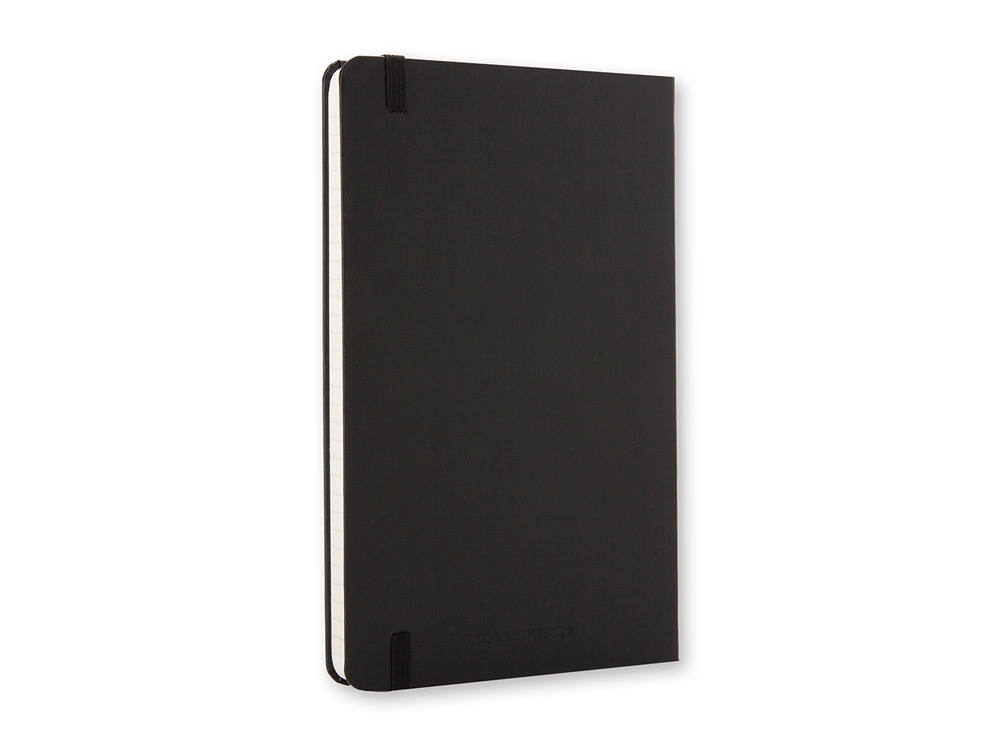 Записная книжка Moleskine Classic (в линейку) в твердой обложке, Pocket (9x14см), черный