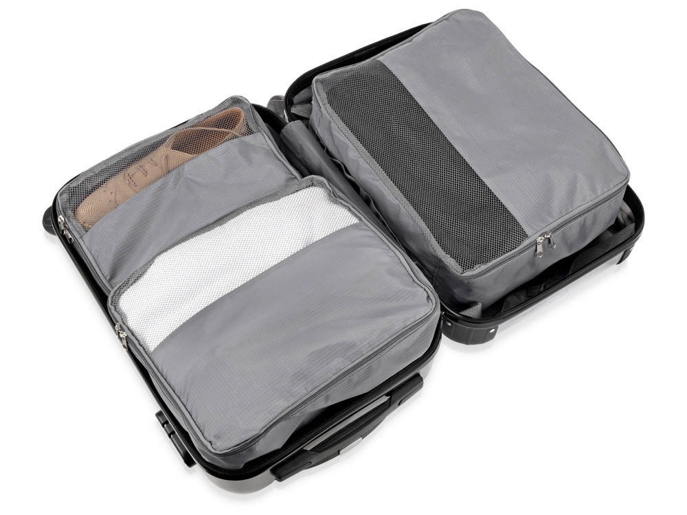 Комплект чехлов для путешествий Easy Traveller, серый