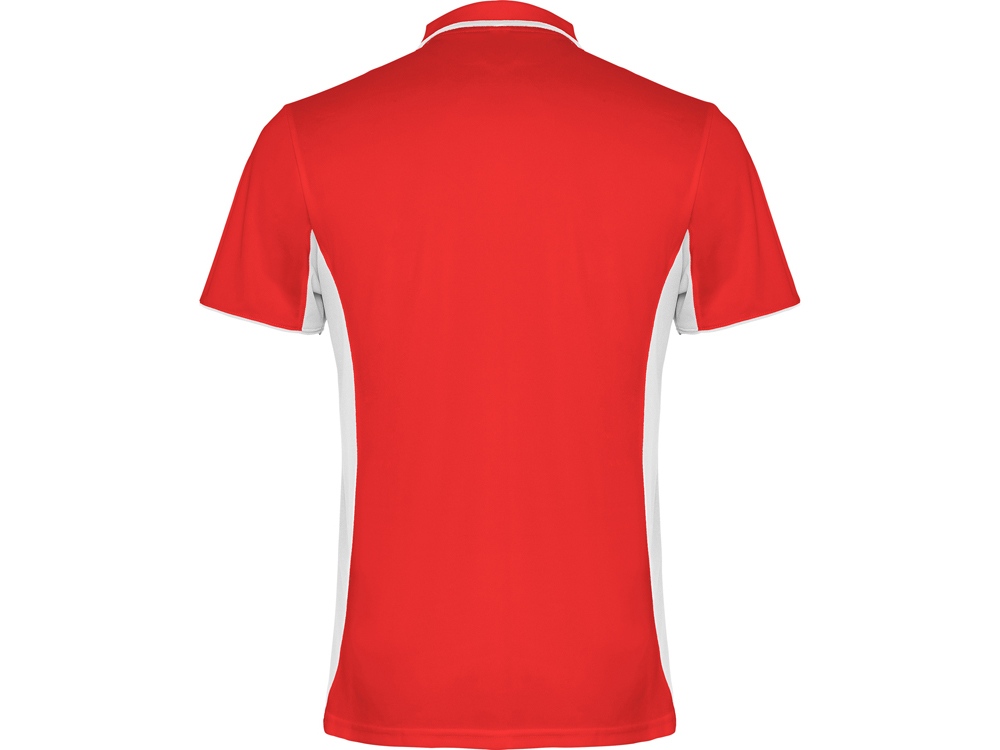 Рубашка поло Montmelo мужская с длинным рукавом, красный/белый