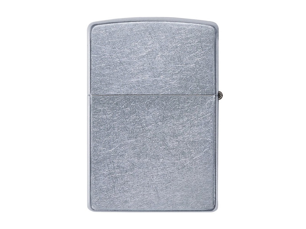 Зажигалка ZIPPO Classic с покрытием Street Chrome™, латунь/сталь, серебристая, матовая, 38x13x57 мм