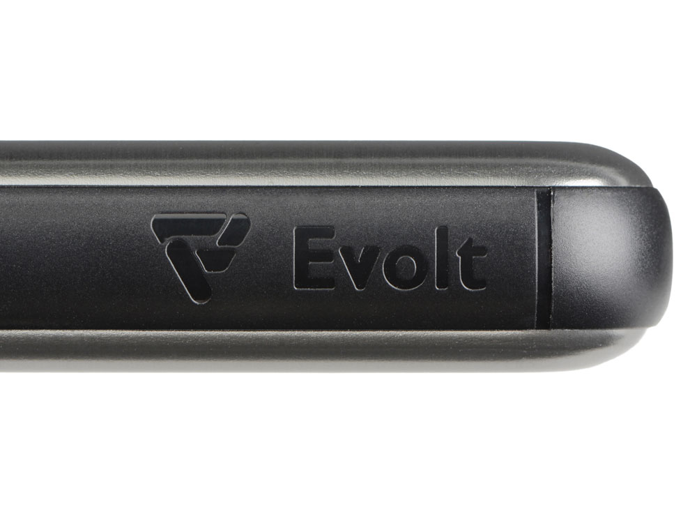 Внешний аккумулятор Forge, Evolt, металл, 10000mah, серебристый