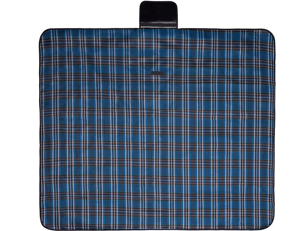 Непромокаемый плед для пикника Fabrizio, синий/черный (P)