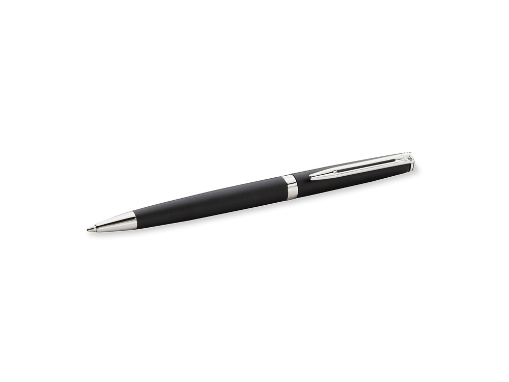 Ручка шариковая Waterman Hemisphere Matt Black CT M, черный матовый/серебристый