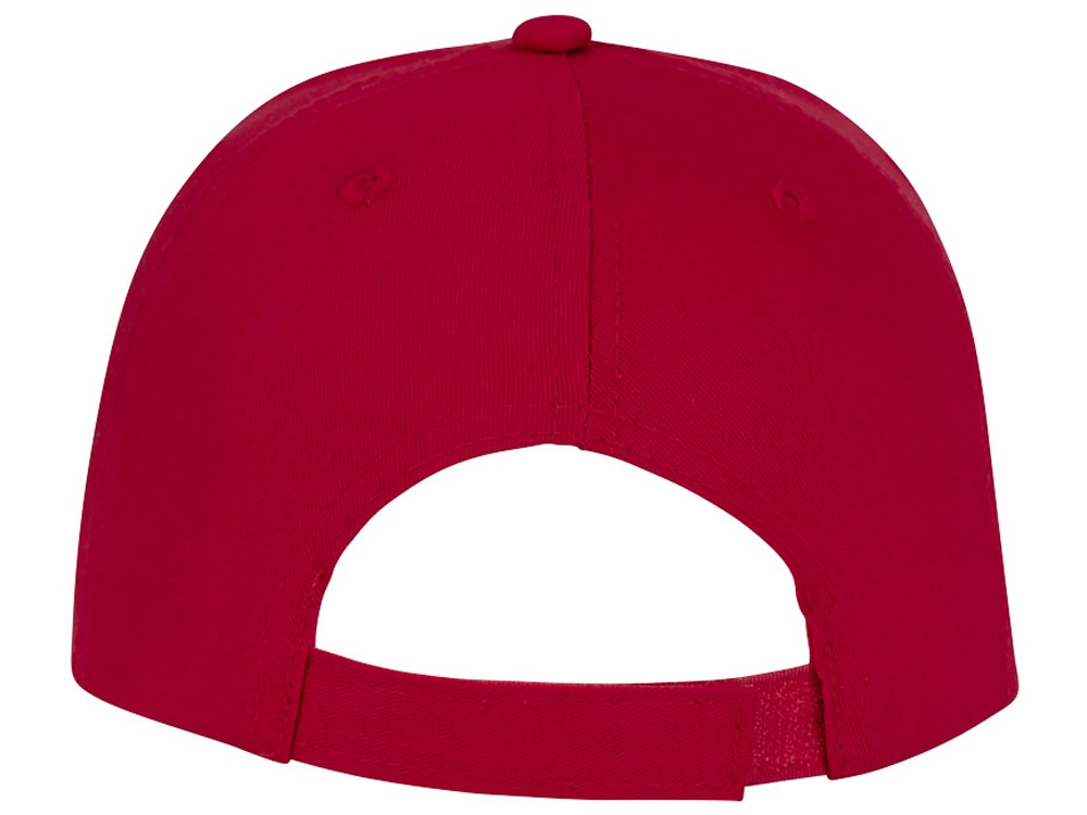 Шестипанельная кепка Ares, красный