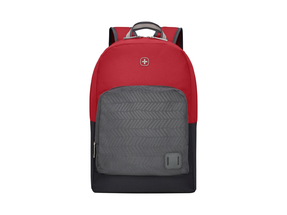 Рюкзак WENGER NEXT Crango 16, красный/черный, переработанный ПЭТ/Полиэстер, 33х22х46 см, 27 л.