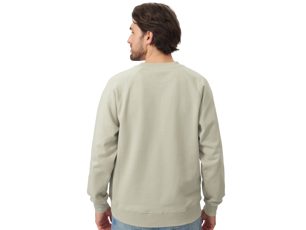 Свитшот оверсайз с рукавом реглан Belgrade, унисекс, оливковый