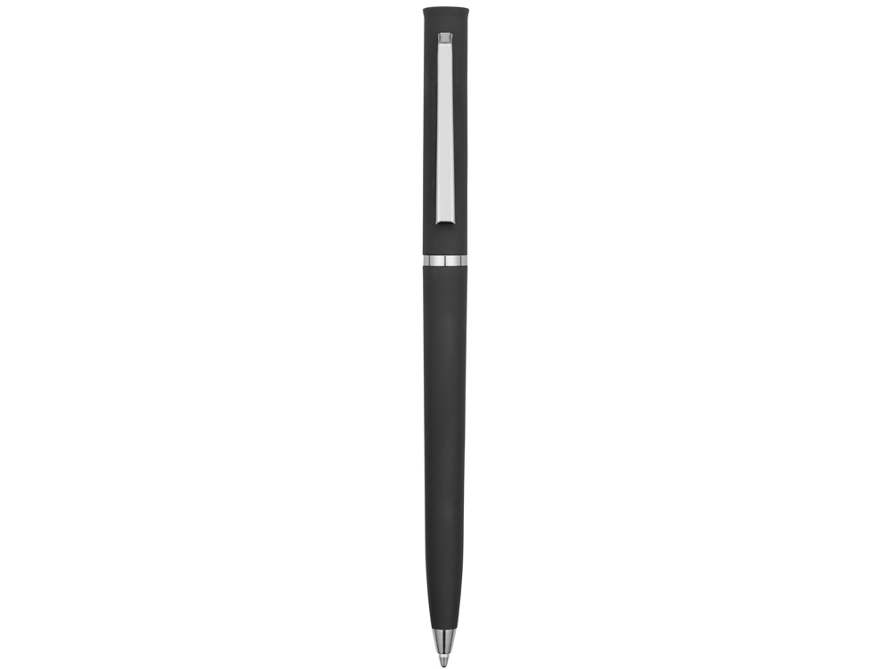 Ручка шариковая Navi soft-touch, черный