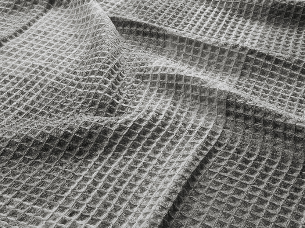 Плед акриловый Gaufre, серый