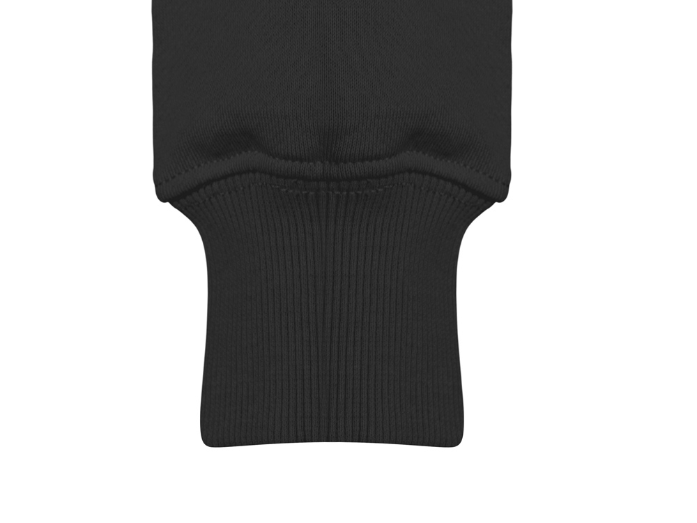 Свитшот оверсайз с рукавом реглан Belgrade, унисекс, черный