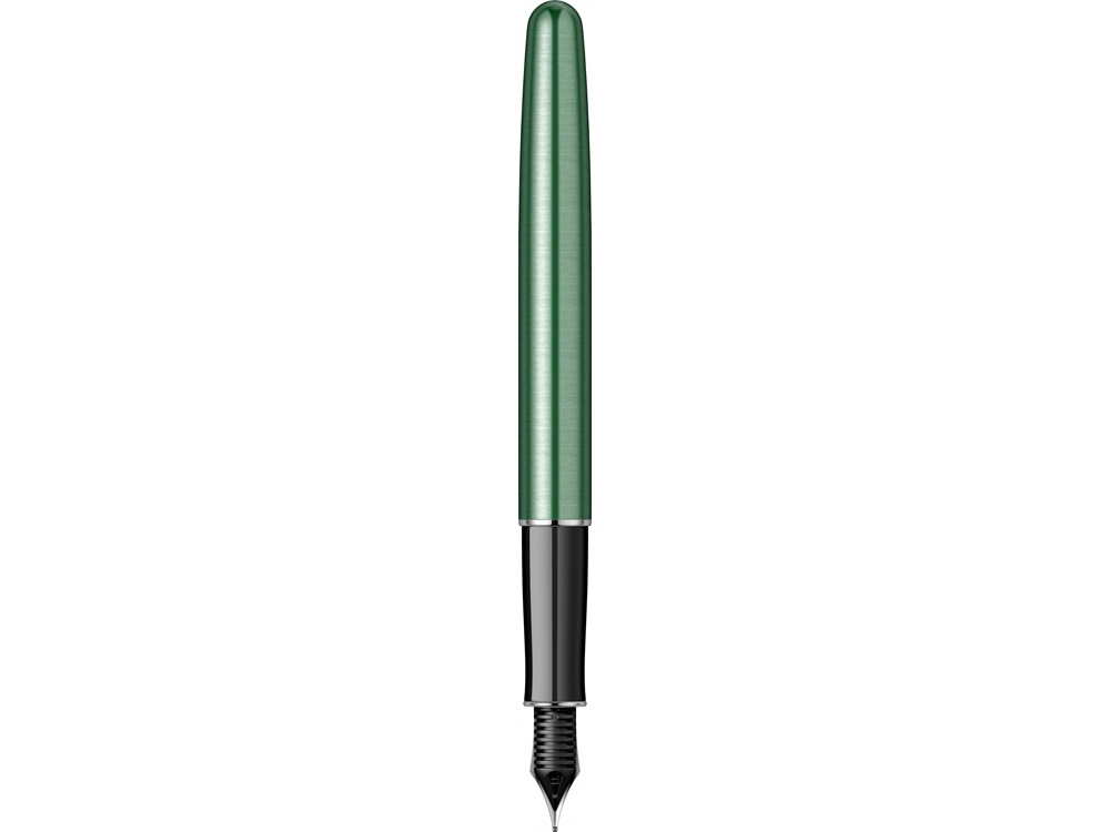 Перьевая ручка Parker Sonnet Essentials Green SB Steel CT, перо: F, цвет чернил: black, в подарочной упаковке.