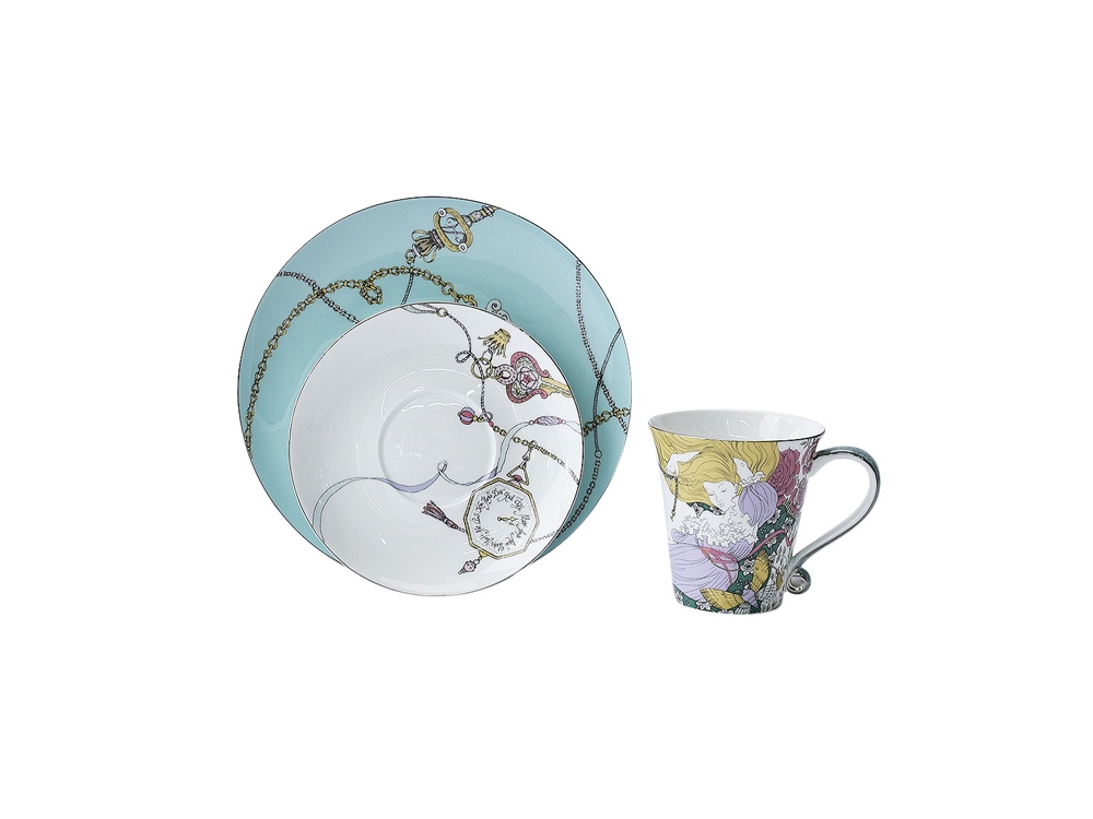 Набор чашка и блюдце Valerie Concept TEA SET ALICE