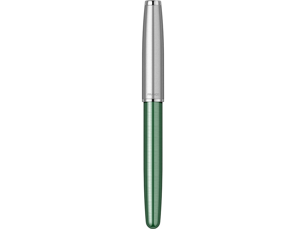 Перьевая ручка Parker Sonnet Essentials Green SB Steel CT, перо: F, цвет чернил: black, в подарочной упаковке.