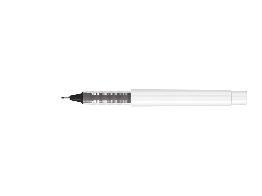 Капиллярная ручка в корпусе из переработанного материала rPET RECYCLED PET PEN PRO FL, белый с черным