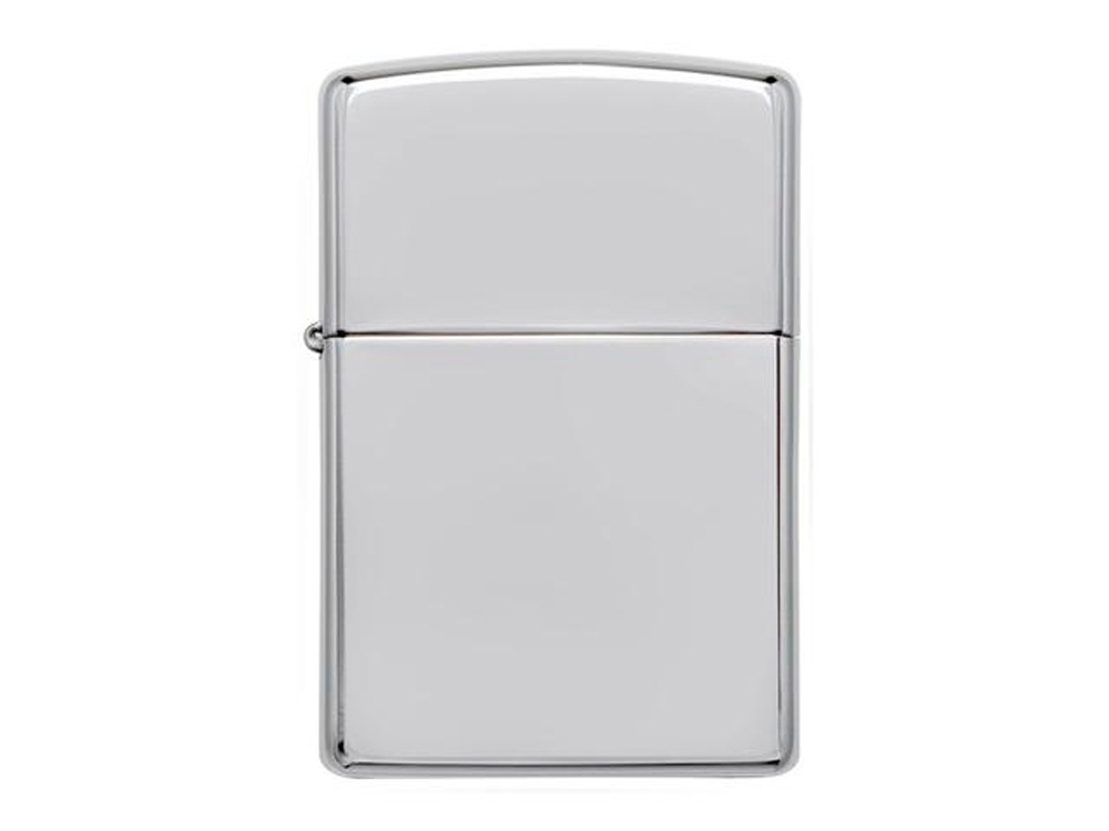 Зажигалка ZIPPO Armor™ c покрытием High Polish Chrome, латунь/сталь, серебристая, 38x13x57 мм