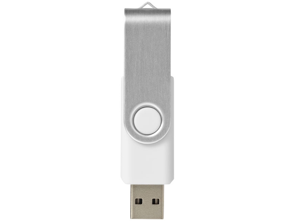 USB-флешка на 16 Гб Rotate Basic, белый