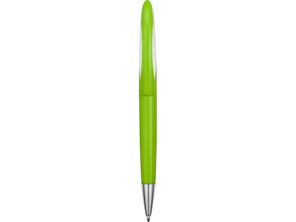 Ручка пластиковая шариковая Chink, зеленое яблоко/белый