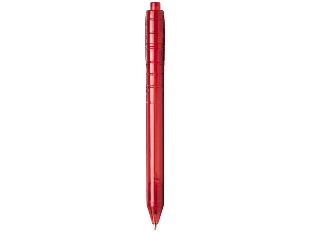 Ручка шариковая Vancouver, красный прозрачный