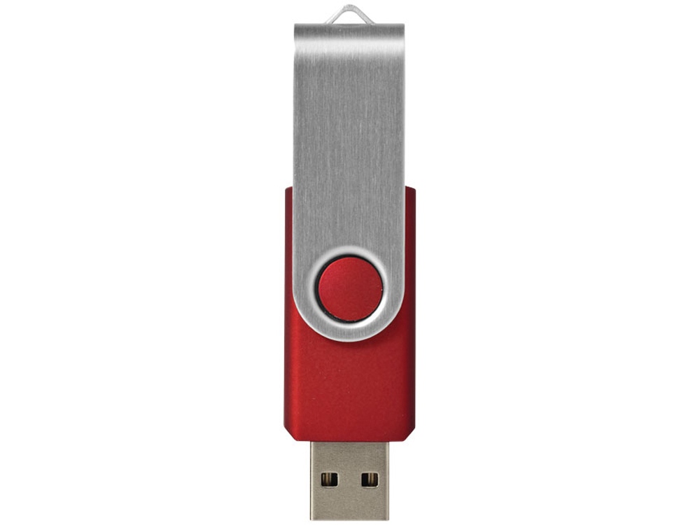 USB-флешка на 16 Гб Rotate Basic, красный