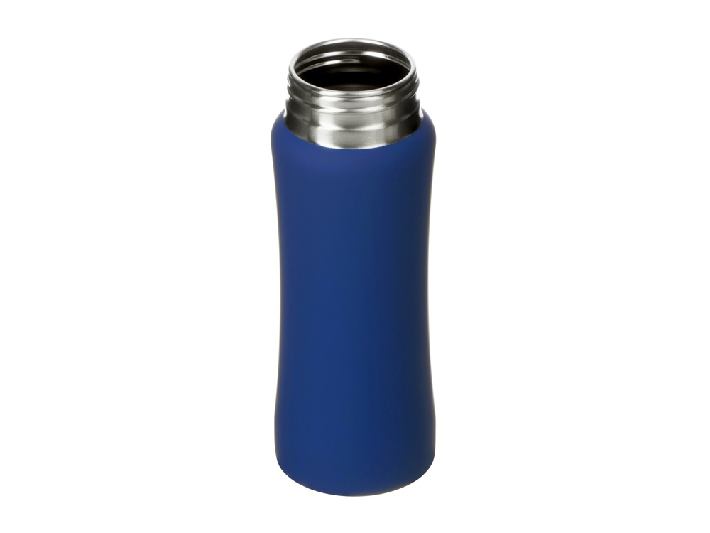 Бутылка для воды Bottle C1, сталь, soft touch, 600 мл, темно-синий (Р)