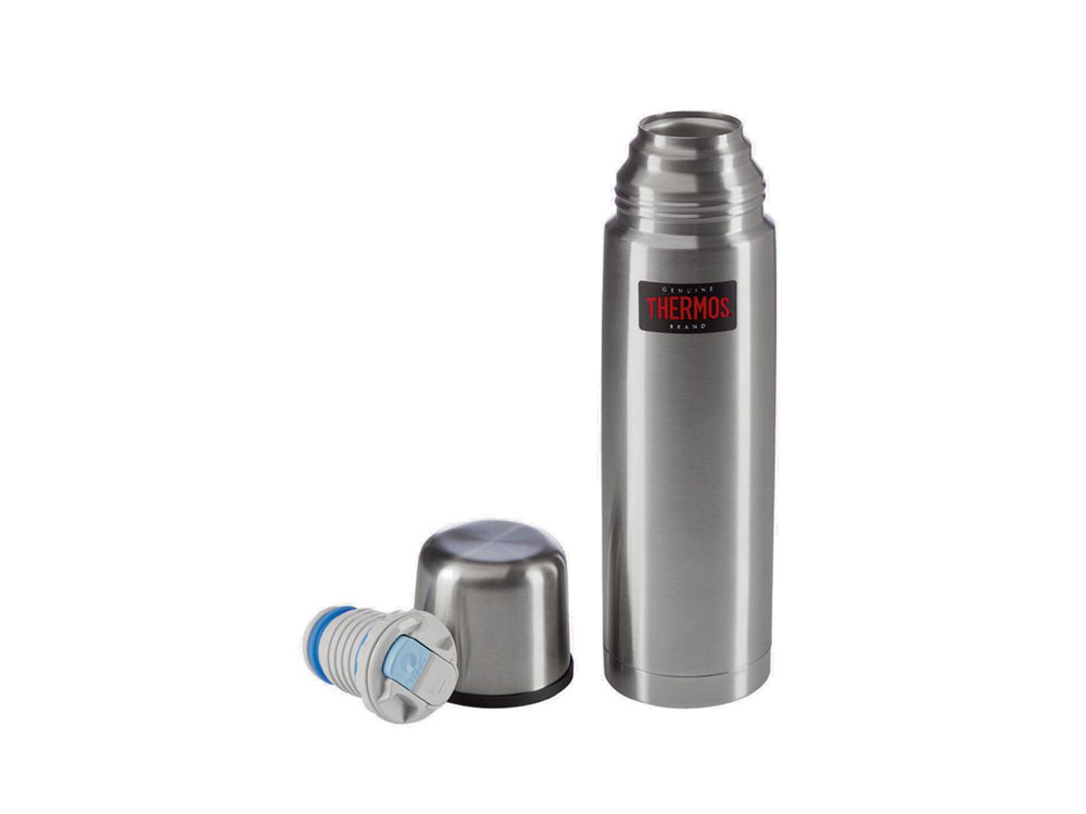 Термос из нерж. стали тм THERMOS FBB-1000GR 1.0L, серебристый