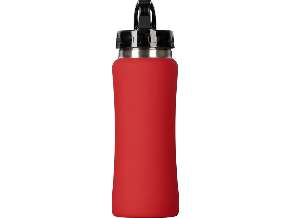 Бутылка для воды Bottle C1, сталь, soft touch, 600 мл, красный (Р)