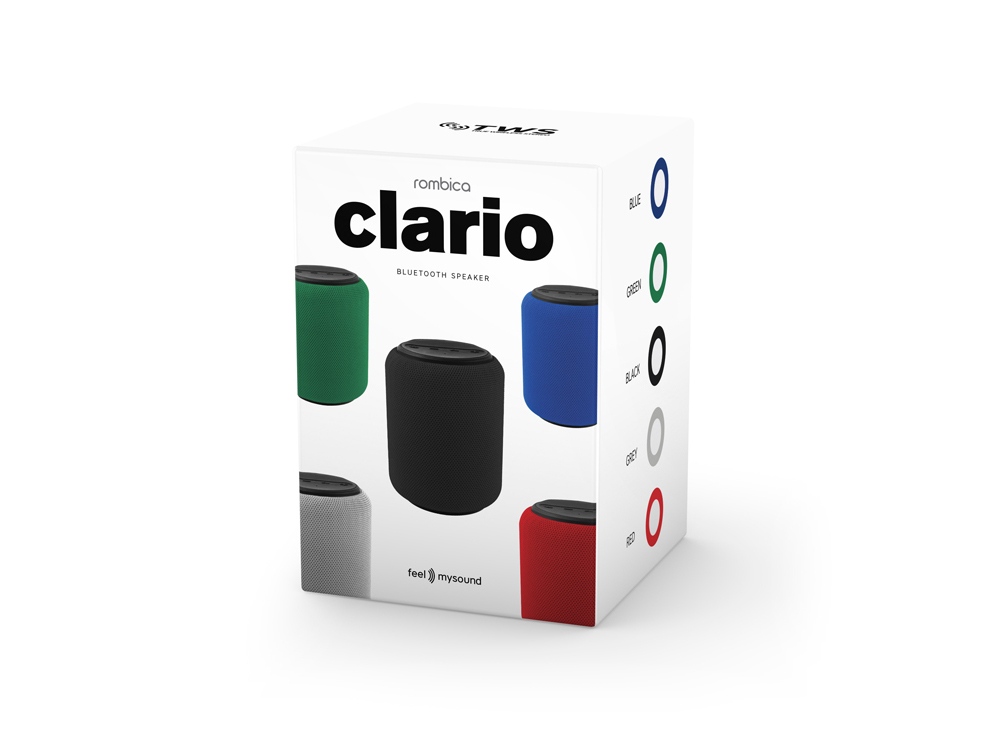 Портативная колонка mySound Clario, 15 Вт Red