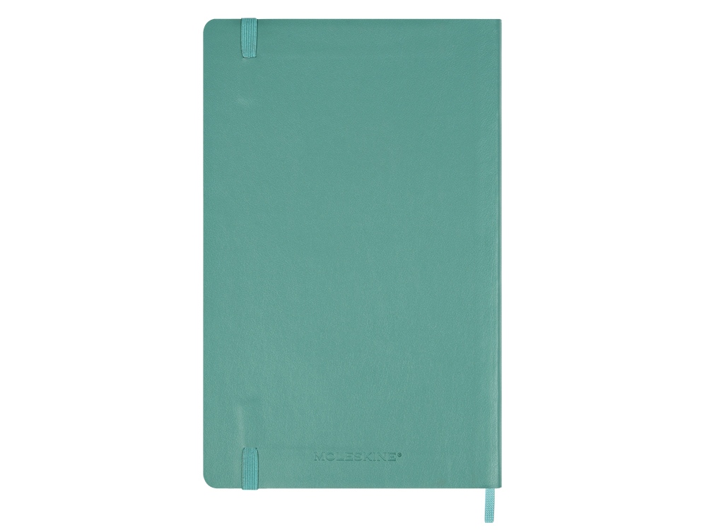 Записная книжка Moleskine Classic Soft (в линейку), Large (13х21см), морская волна