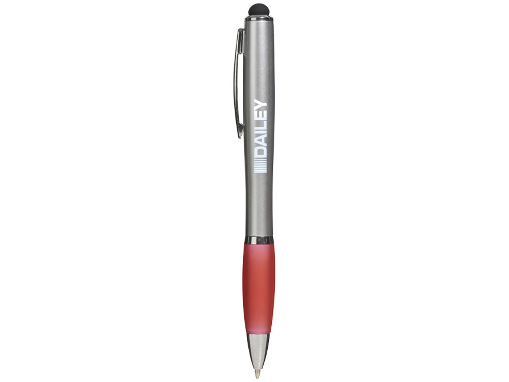 Nash серебряная ручка с цветным элементом, красный