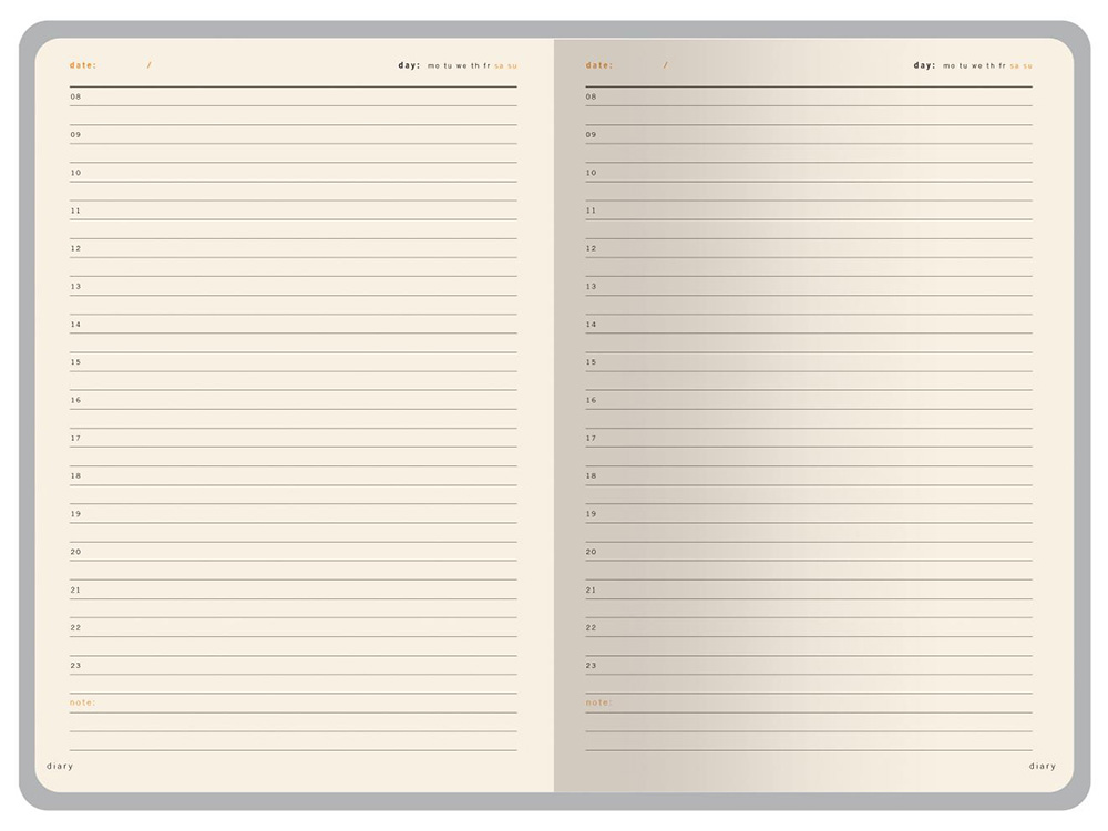 Ежедневник А5 недатированный Prestige, синий