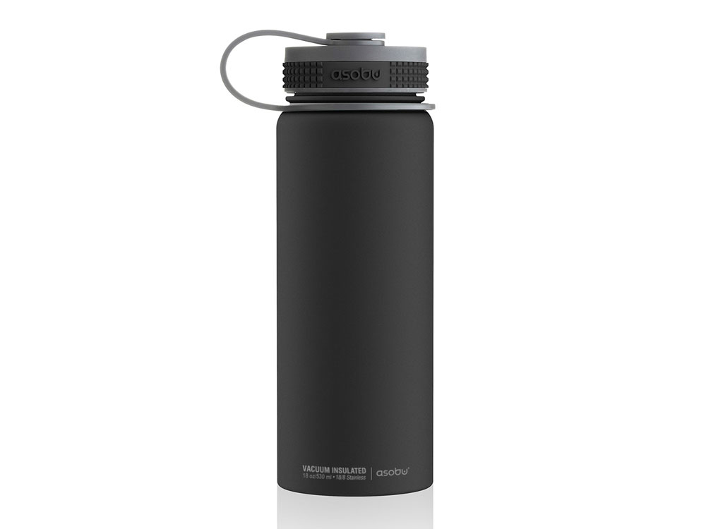 Вакуумная термобутылка ALPINE FLASK, 530 мл, черный