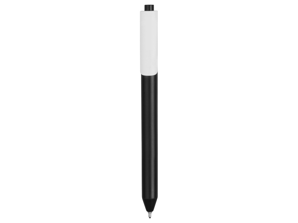 Ручка шариковая Pigra модель P03 PMM, черный/белый