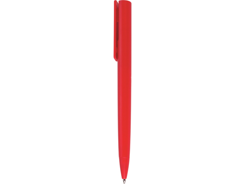 Ручка пластиковая шариковая Taper Solid, матовый красный
