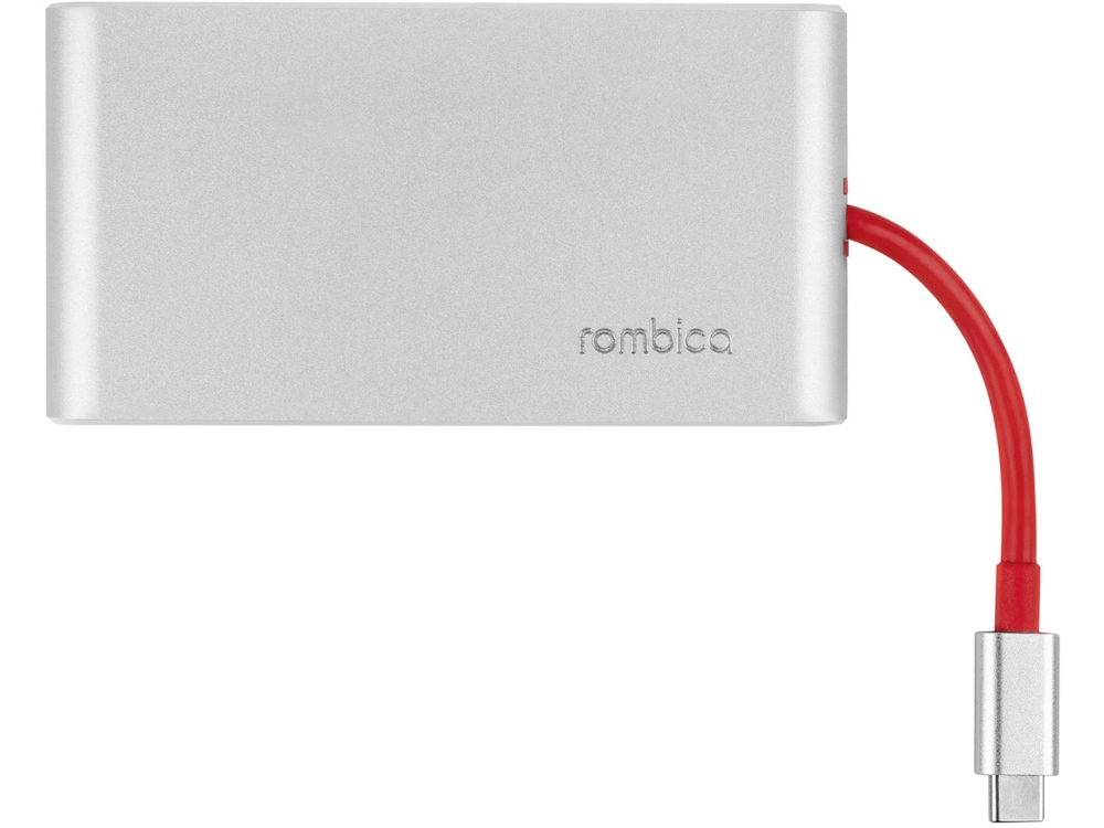 Хаб USB Rombica Type-C Hermes Red