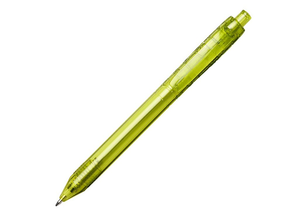 Ручка с прозрачным корпусом. Ручка из переработанного пластика, зеленая. Зеленая ручка для нанесения. Ручка шариковая корпус прозрачный тонкий пластик.