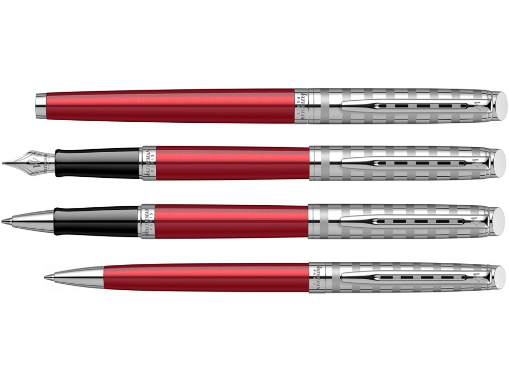 Ручка роллер Waterman Hemisphere French riviera Deluxe RED CLUB RB в подарочной коробке