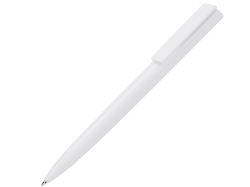 Ручка пластиковая шариковая Taper Solid, матовый белый