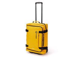 Сумка на колесах TORBER MOBI, желтый, полиэстер 900D с PU покрытием, 60 х 38 х 25,5 см, 57 л