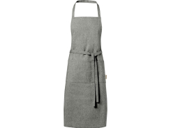 Pheebs 200 g/m2 recycled cotton apron, черный