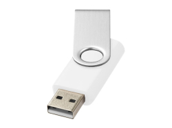 Флеш-карта Rotate USB 2.0 на 2 Гб, белый