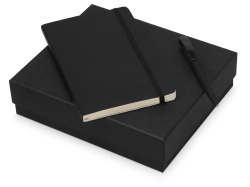 Подарочный набор Moleskine Amelie с блокнотом А5 Soft и ручкой, черный