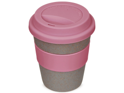 Стакан с силиконовой крышкой Cafe, dust pink