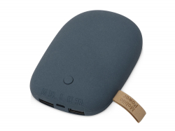 Внешний аккумулятор в форме камня Stone, 7800 mAh, темно-серый