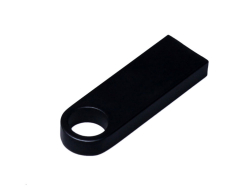 USB 3.0-флешка на 128 Гб с мини чипом и круглым отверстием, черный