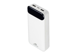RIVACASE VA2280 (20000mAh) с дисплеем, белый, внешний аккумулятор /24