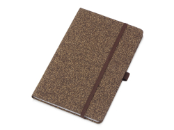 Блокнот из кофейных зерен А5 Coffee notes, твердая обложка, 80 листов 70 гр/м2 белой бумаги, кофейный