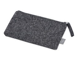 Пенал из RPET-фетра Felt, серый