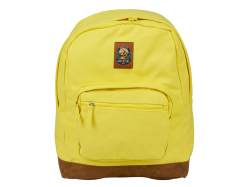Рюкзак Shammy с эко-замшей для ноутбука 15, желтый с патчем