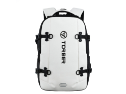 Рюкзак спортивный TORBER Xtreme 18, белый/чёрный, 31 х 12 х 46 см, 17л