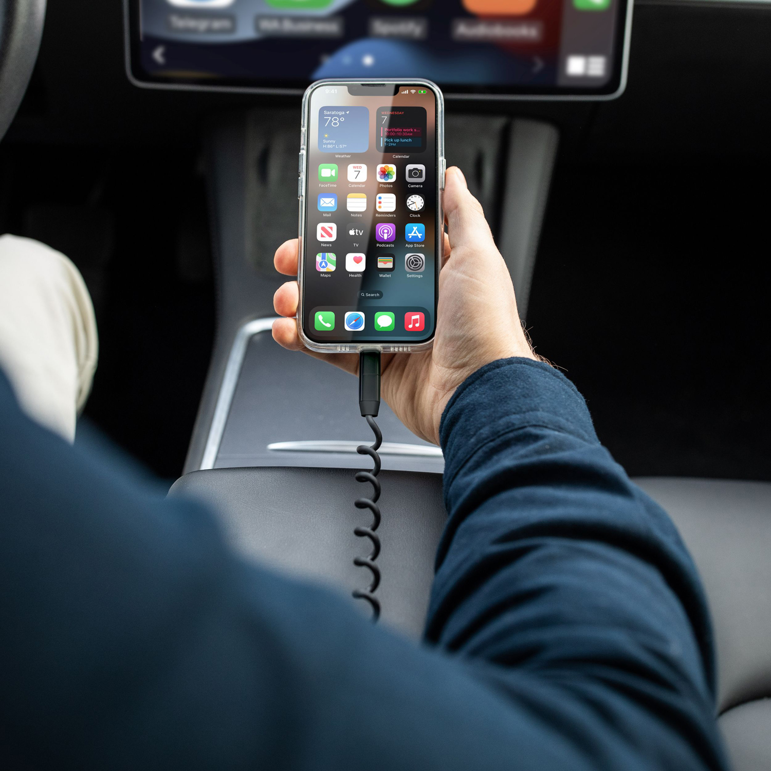 Кабель VONMAHLEN allroundo eco 6 в 1 с быстрой зарядкой, 90 см